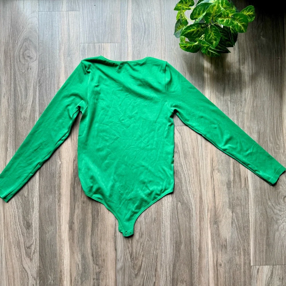 Spirit Green Costume Base Set‎ | Long Sleeve Bodysuit & Matching Leggings Size M - Picture 7 of 11